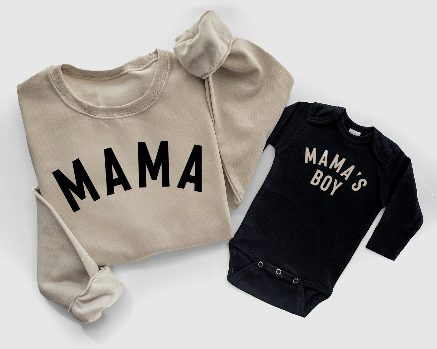 mama mama's boy mother son matching outfits, coming home from the hospital outfits, mommy and me christmas outfits, mommy newborn matching, new mom gift, mother sweatshirt