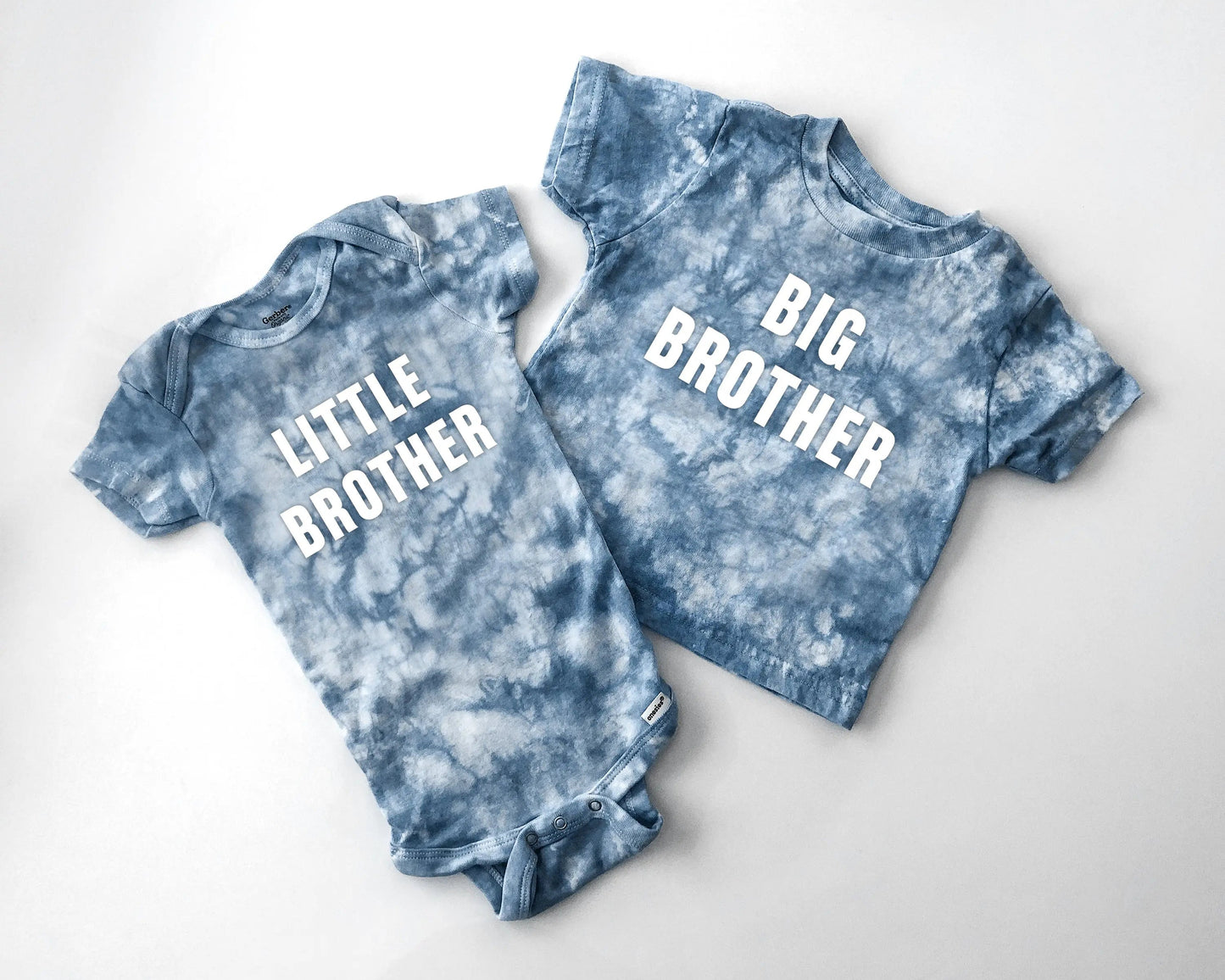 matching tie dye t-shirts siblings little sister little brother big sister big brother newborn baby shower new baby gift big sister shirt family matching