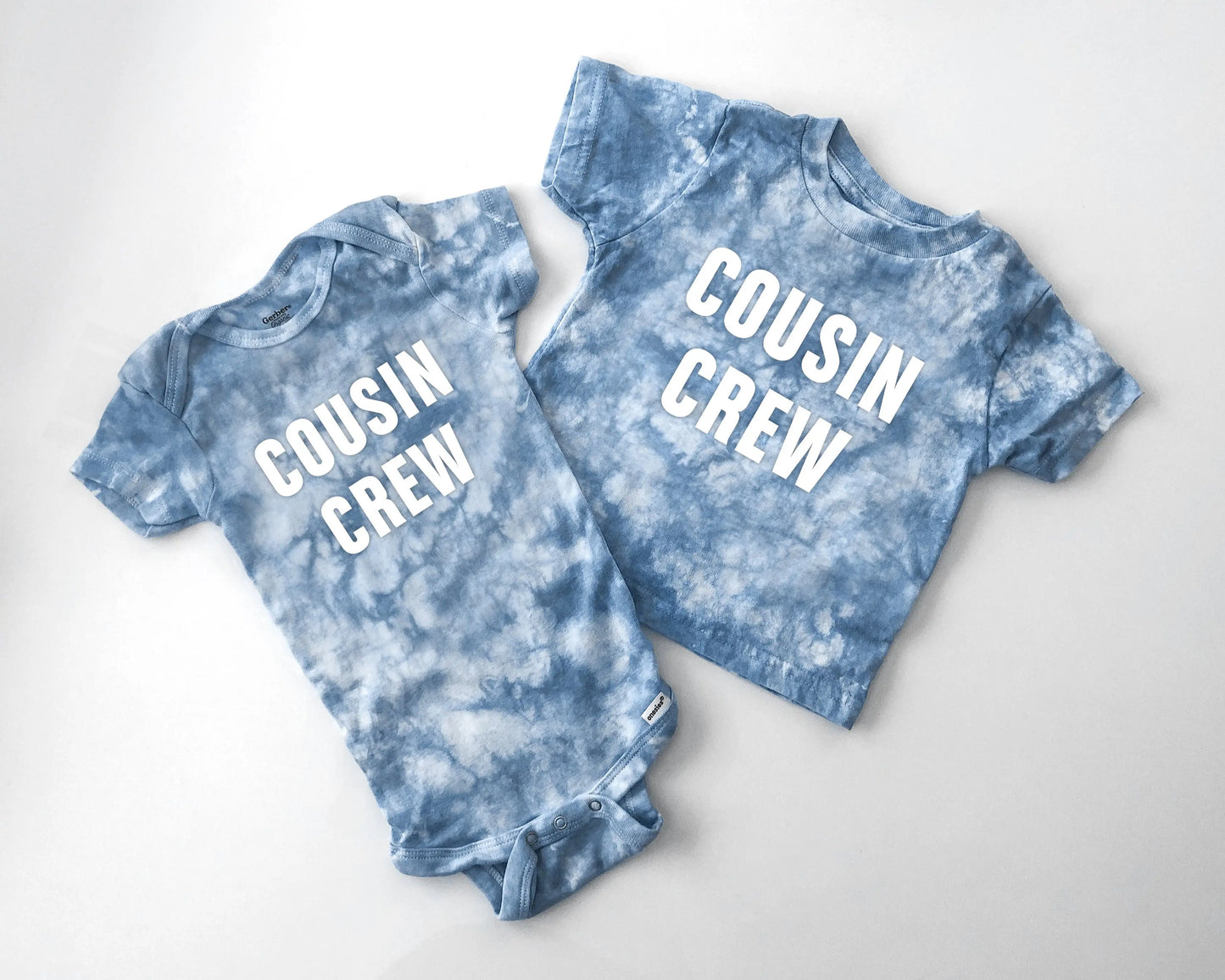 cousin crew baby onesie toddler t shirt kids matching family shirts tie dye custom sibling matching family reunion shirts pregnancy announcement