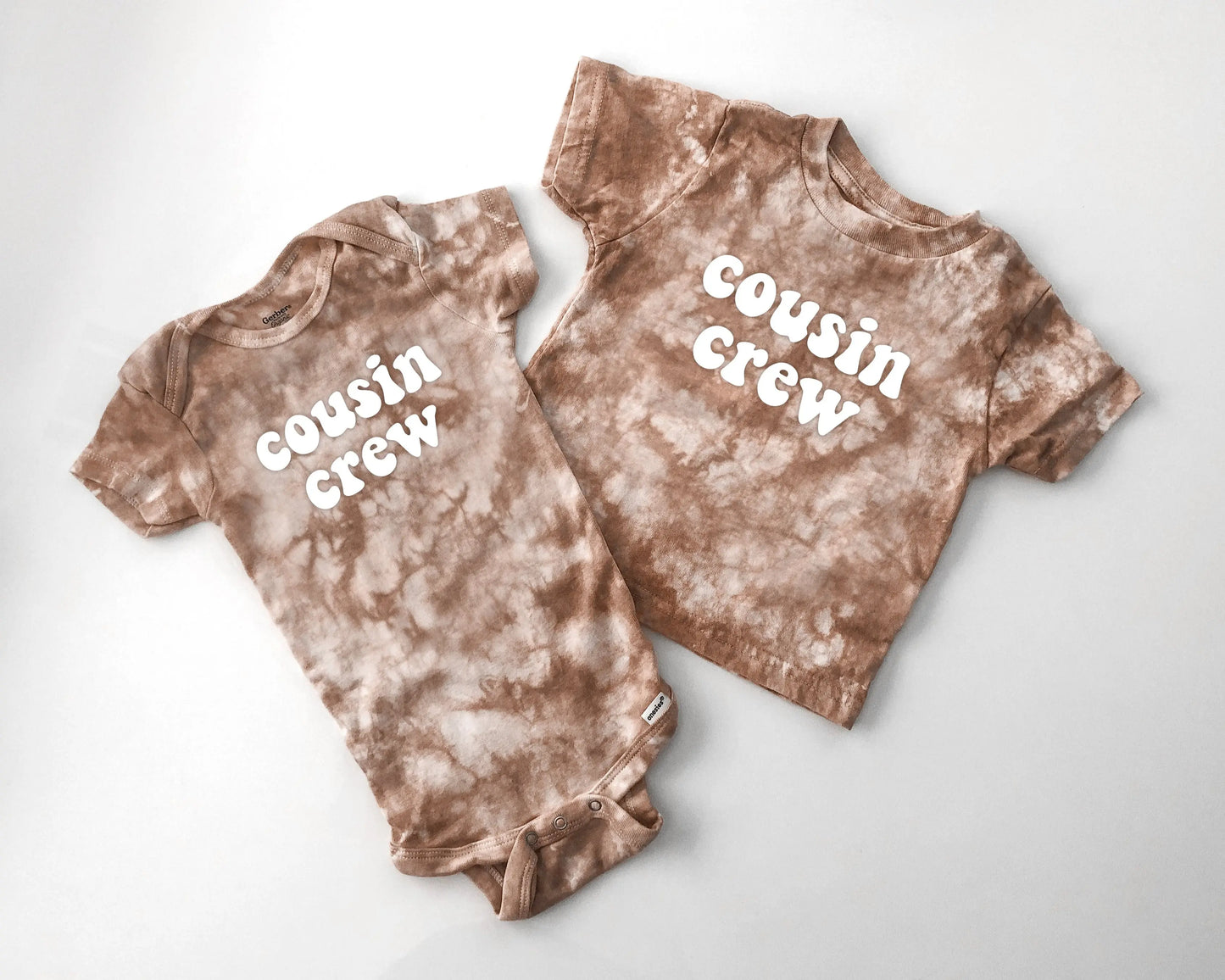 Cousin Crew Matching Tie Dye Tees and Bodysuits Summer & Bash