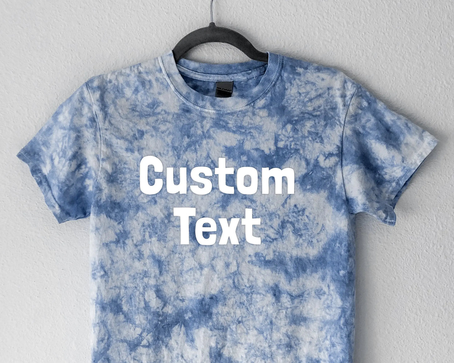 Personalized Tie Dye Shirt | Soft Cotton Handmade Tee Summer & Bash