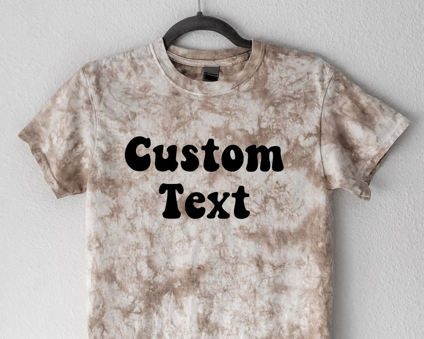 Personalized Tie Dye Shirt | Soft Cotton Handmade Tee Summer & Bash