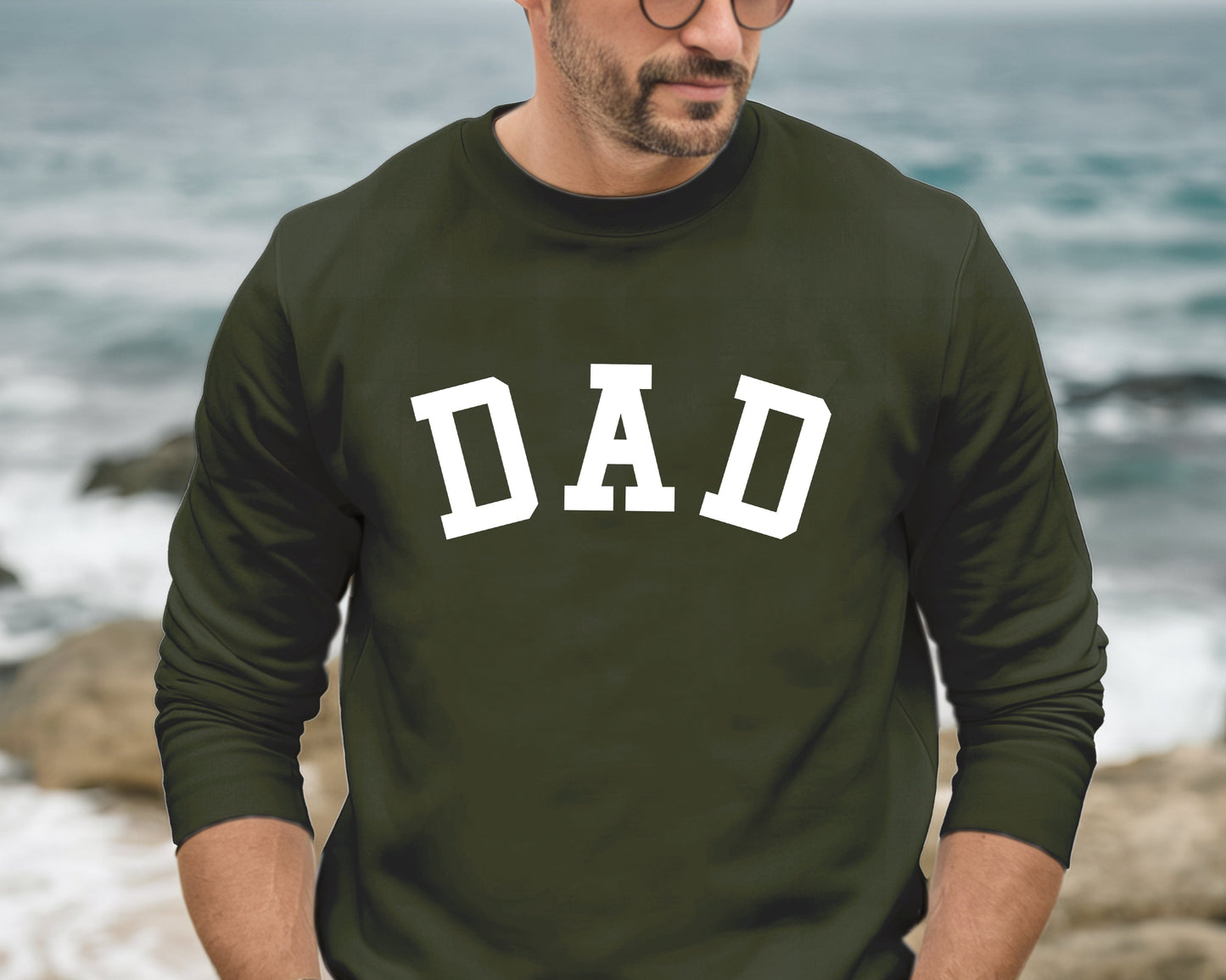 Army Green Family Matching Sweatshirts and Baby Bodysuits and Bubbles for coming home from the hospital outfits