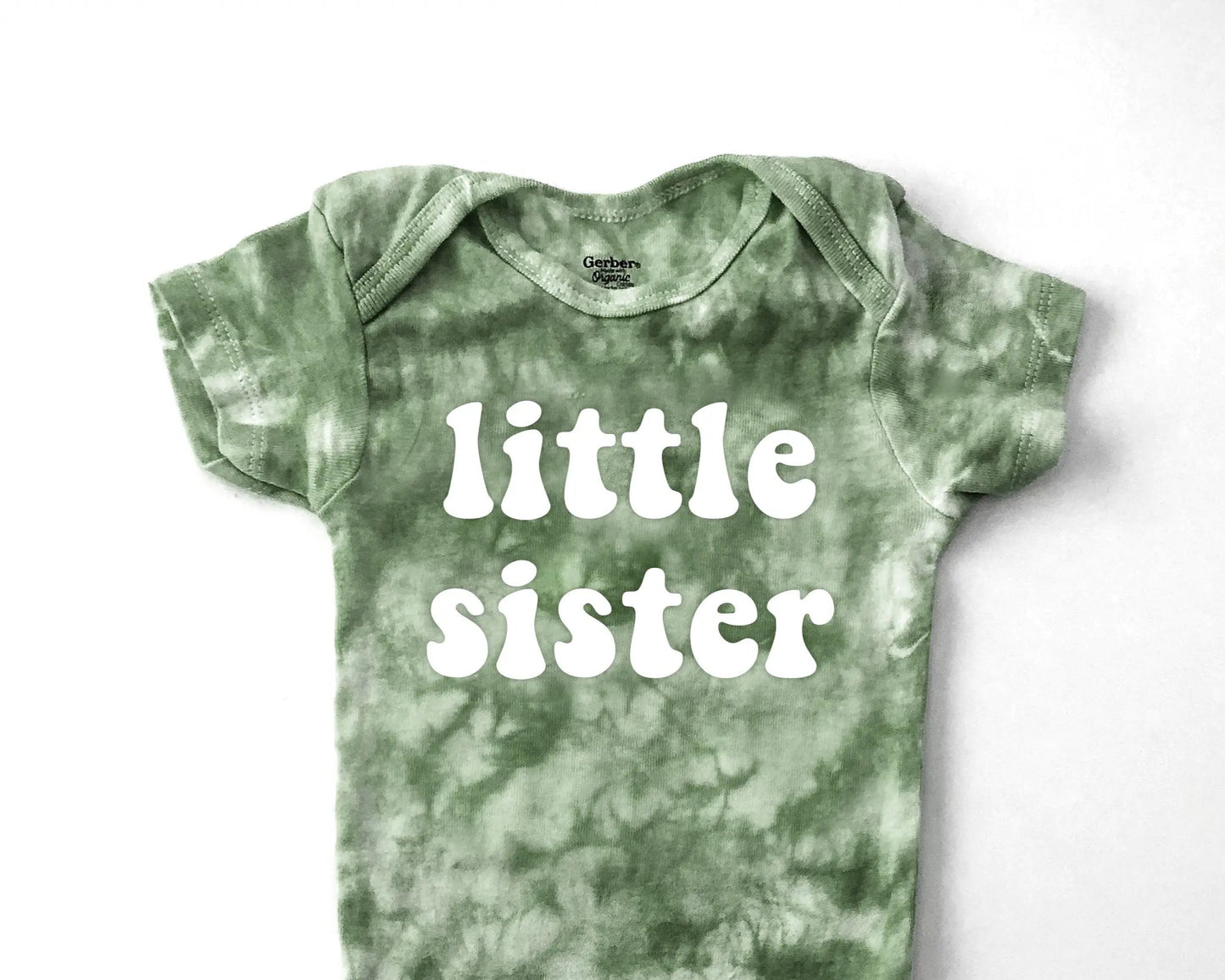 matching tie dye t-shirts siblings little sister little brother big sister big brother newborn baby shower new baby gift big sister shirt family matching