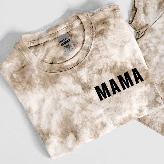 Tie Dye Matching Mama and Mini Shirts for Moms, Babies and Toddlers