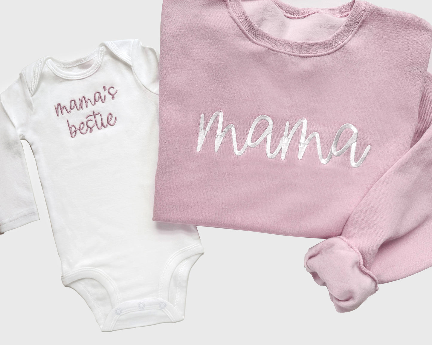 mother daughter matching sweatshirts mommy and me pink sweatshirts mama's bestie