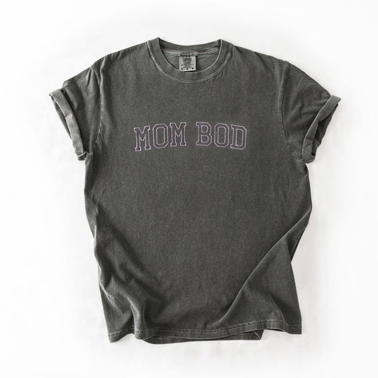 Mom Bod Shirt | Funny Mom Embroidered Tee