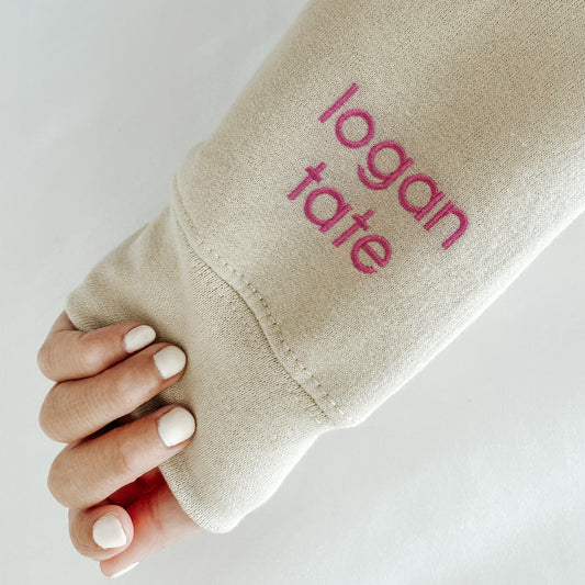 Sleeve Embroidery Add-On