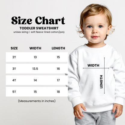 Personalized Kids Name Sweatshirt with Gothic Embroidery