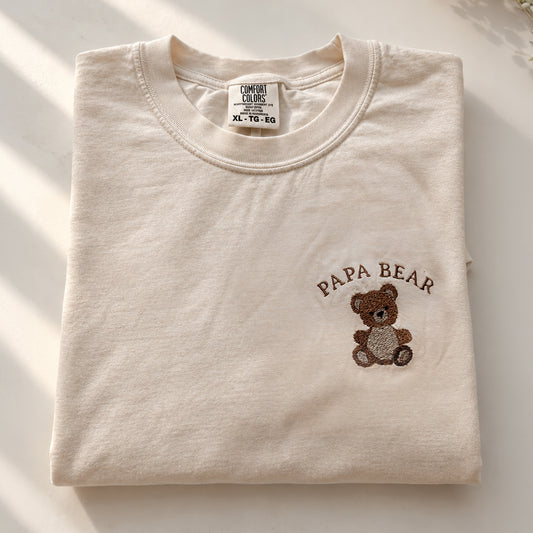 IMPERFECT — Papa Bear T-Shirt | Size XL