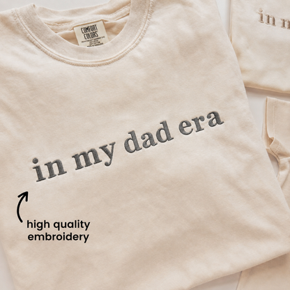 In My Dad Era Matching Set | Dad & Me Embroidered Shirts