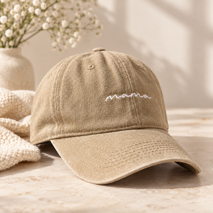 Signature Embroidered Mama Hat