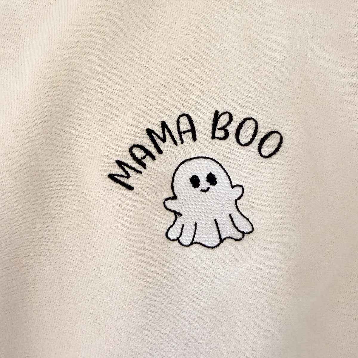 IMPERFECT — Mama Boo Sweatshirt | Size M