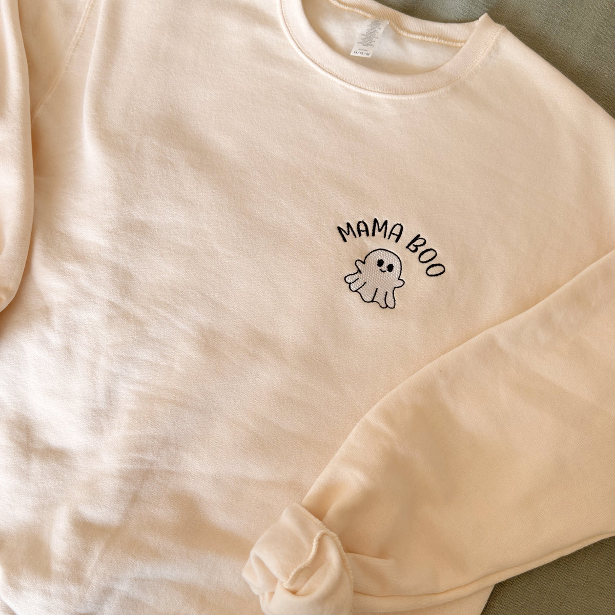 IMPERFECT — Mama Boo Sweatshirt | Size M