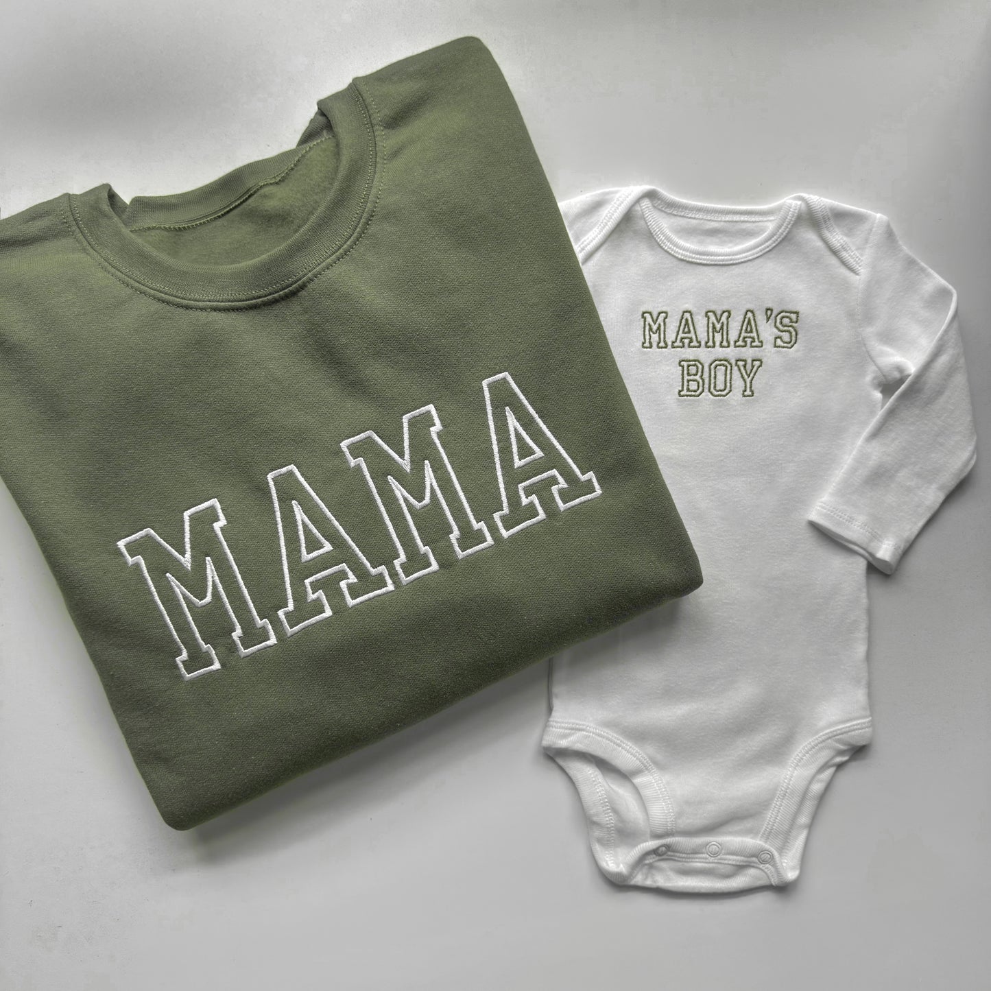Mama & Mama’s Boy Matching Set | Mother Son Outfits