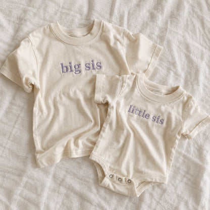 Personalized Sibling Embroidered Shirts | Matching Brother & Sister Collection