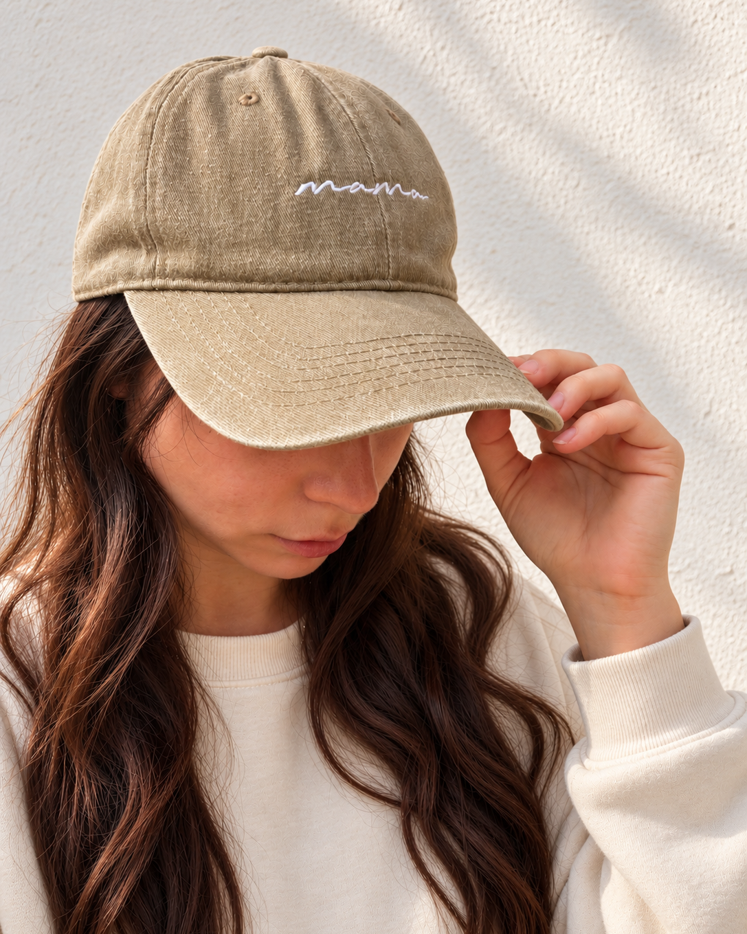 Signature Embroidered Mama Hat