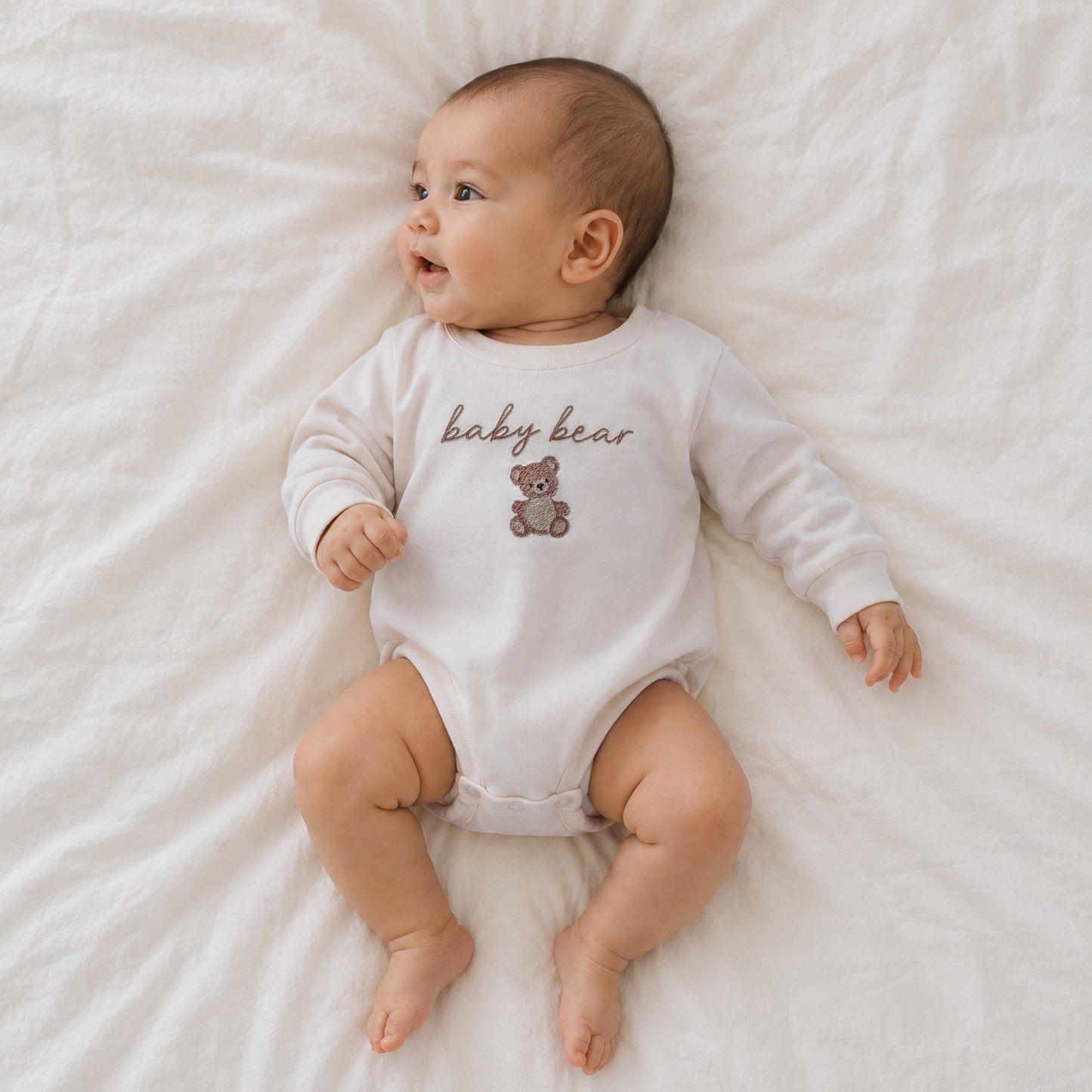 Mama Bear & Baby Bear Embroidered Matching Sweatshirts & Baby Outfits