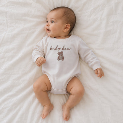 Mama Bear & Baby Bear Embroidered Matching Sweatshirts & Baby Outfits