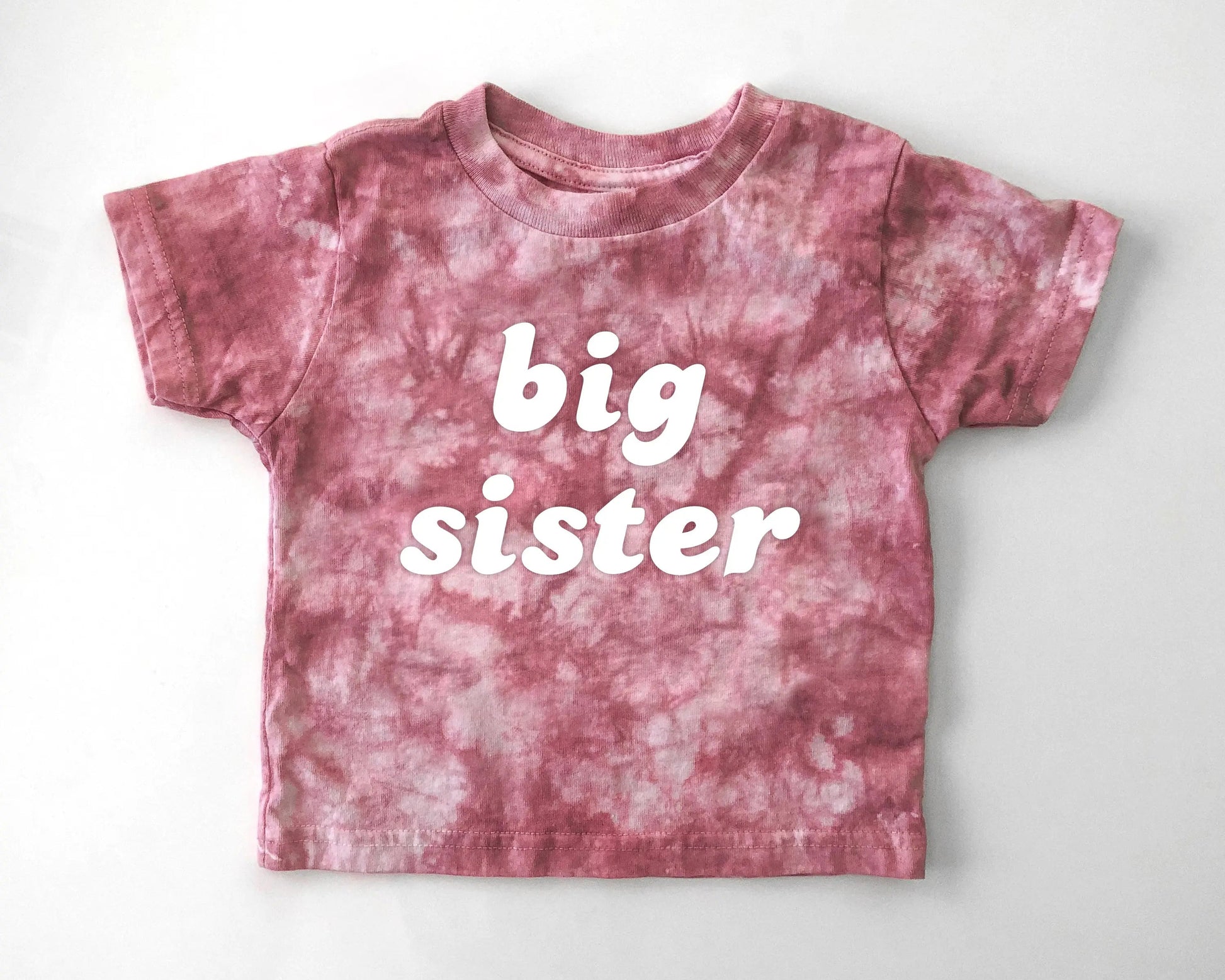 matching tie dye t-shirts siblings little sister little brother big sister big brother newborn baby shower new baby gift big sister shirt family matching