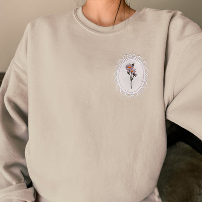 Mommy & Me Matching Birth Flower Sweatshirts