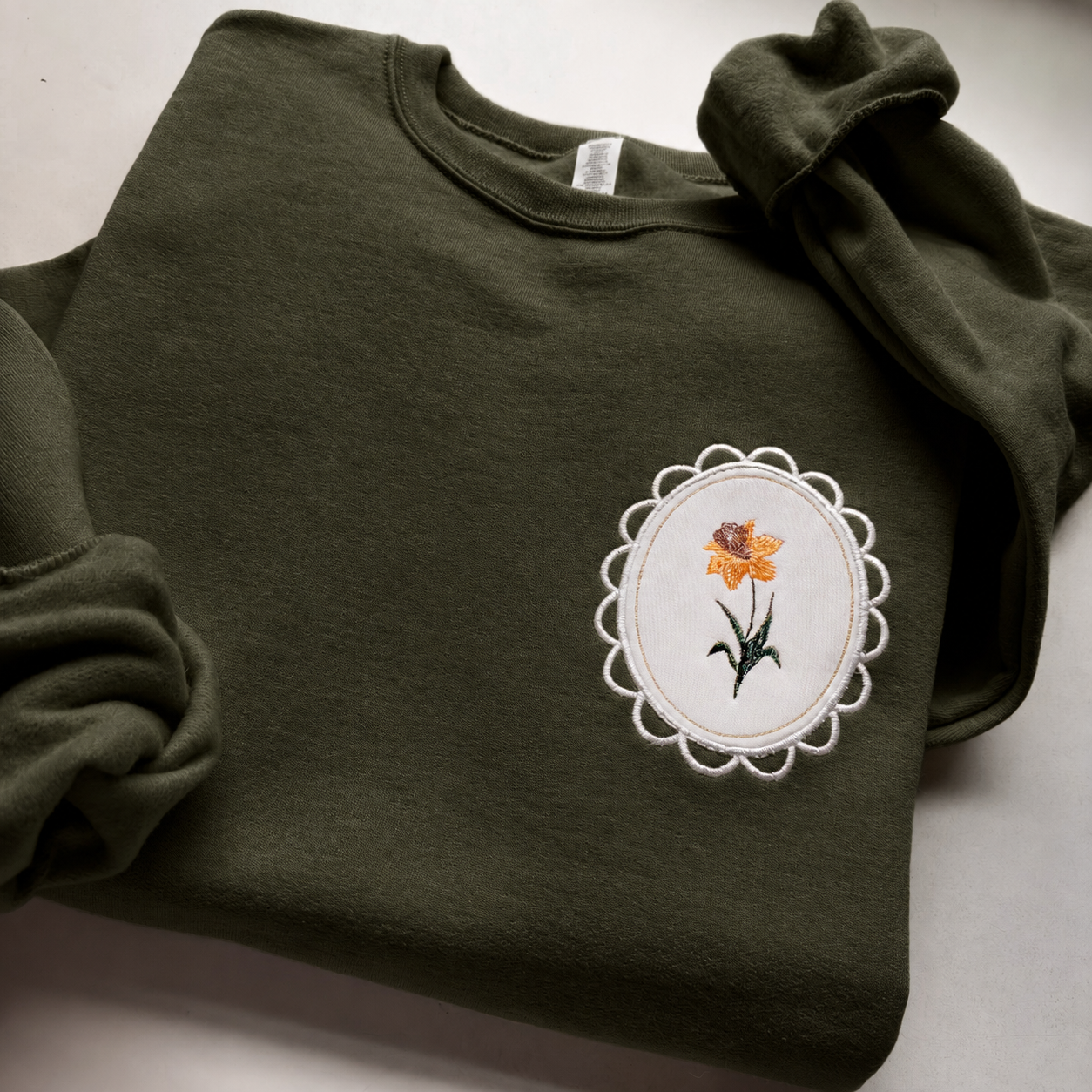 Mommy & Me Matching Birth Flower Sweatshirts