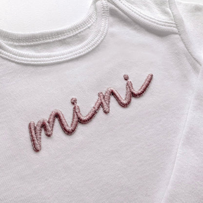 blush pink mama and mini matching mother daughter matching sweatshirts, onesies , bubble rompers and toddler sweatshirts gift for new moms