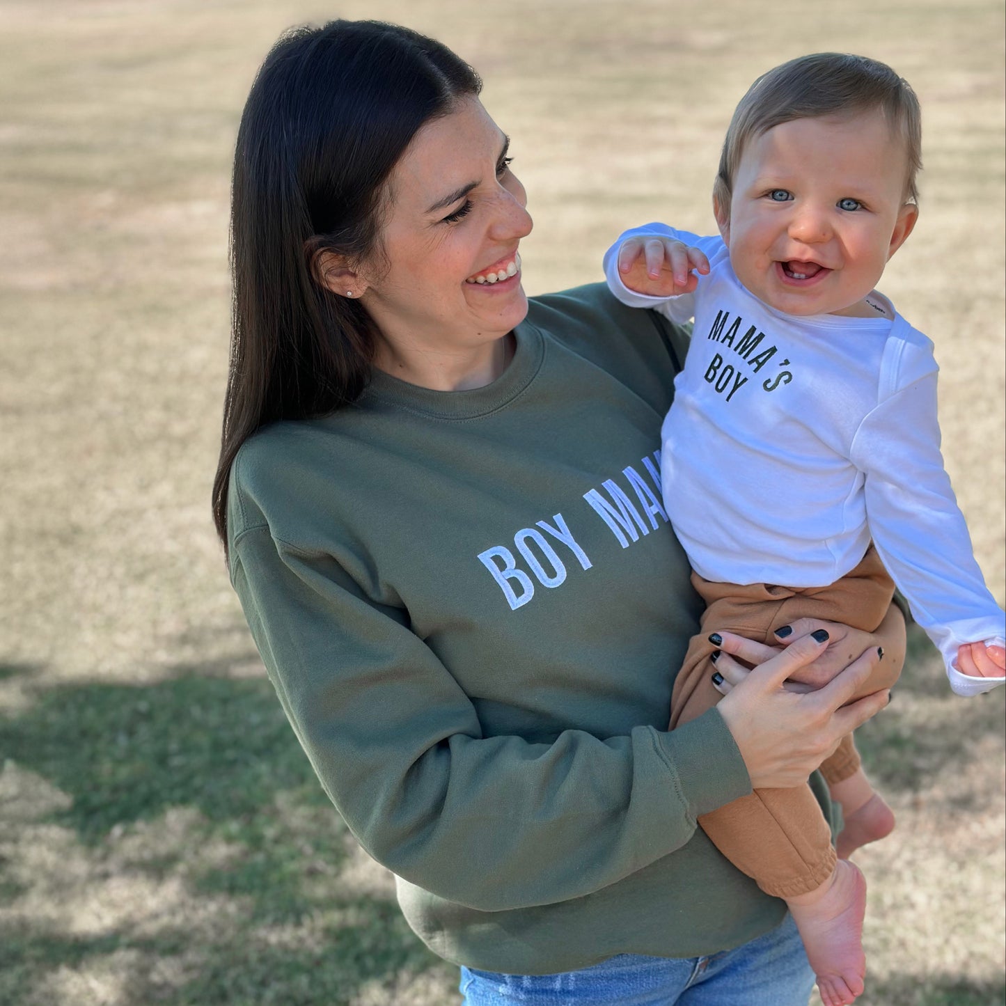 Boy Mama & Mama’s Boy Matching Outfits