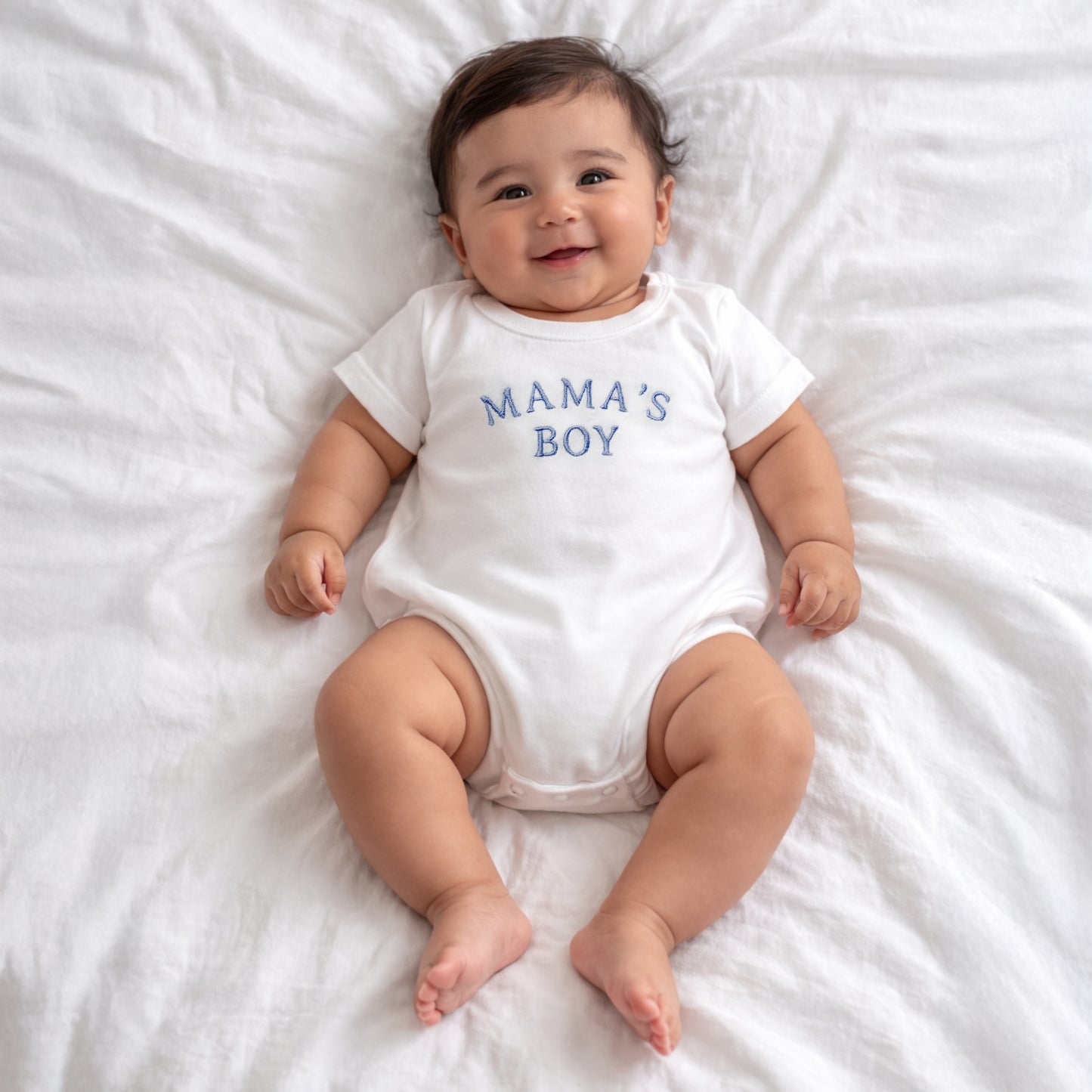 Embroidered Boy Mom & Mama’s Boy Matching Set