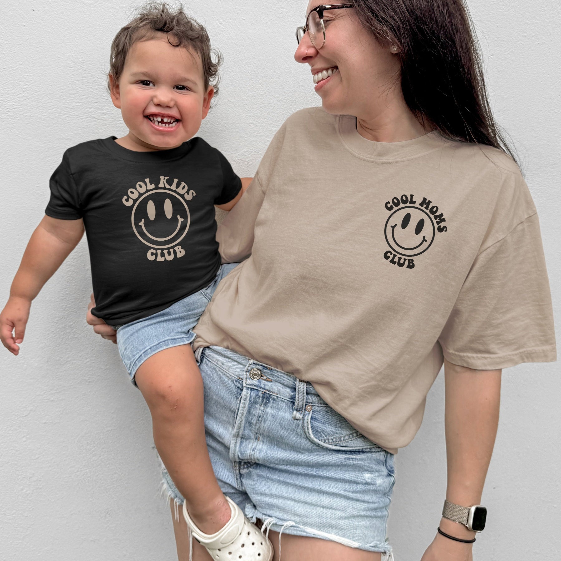 cool moms club, cool kids club, cool dads club matching shirts for family matching mommy and me shirts mother son matching outfits