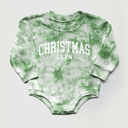 Christmas Crew Tie-Dye Matching Outfits for Family