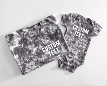 Personalized Tie Dye Set For Family Matching Summer & Bash