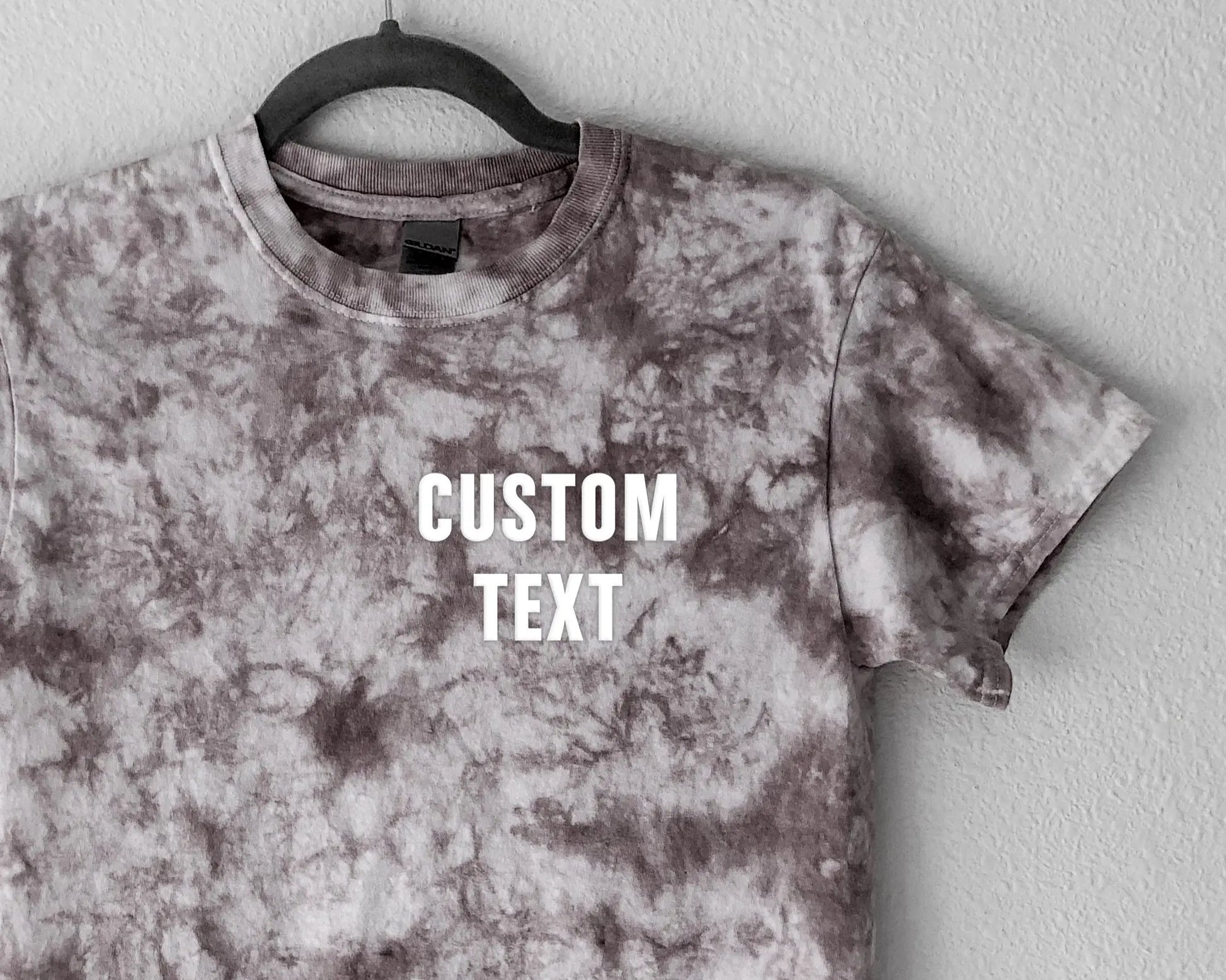 Personalized Tie Dye Shirt | Soft Cotton Handmade Tee Summer & Bash