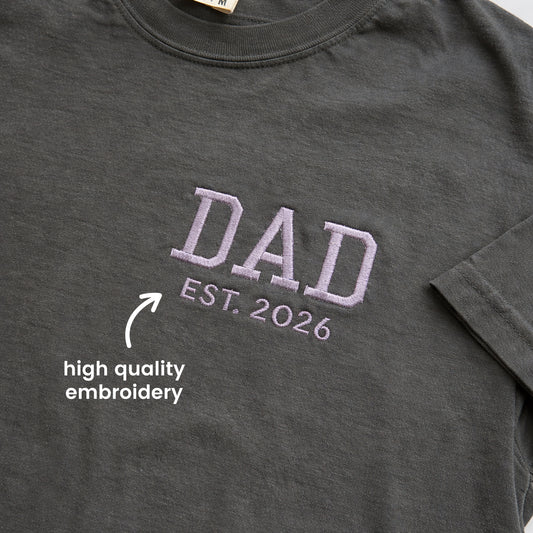 Personalized Dad or Grandpa Shirt | Custom EST Year Tee