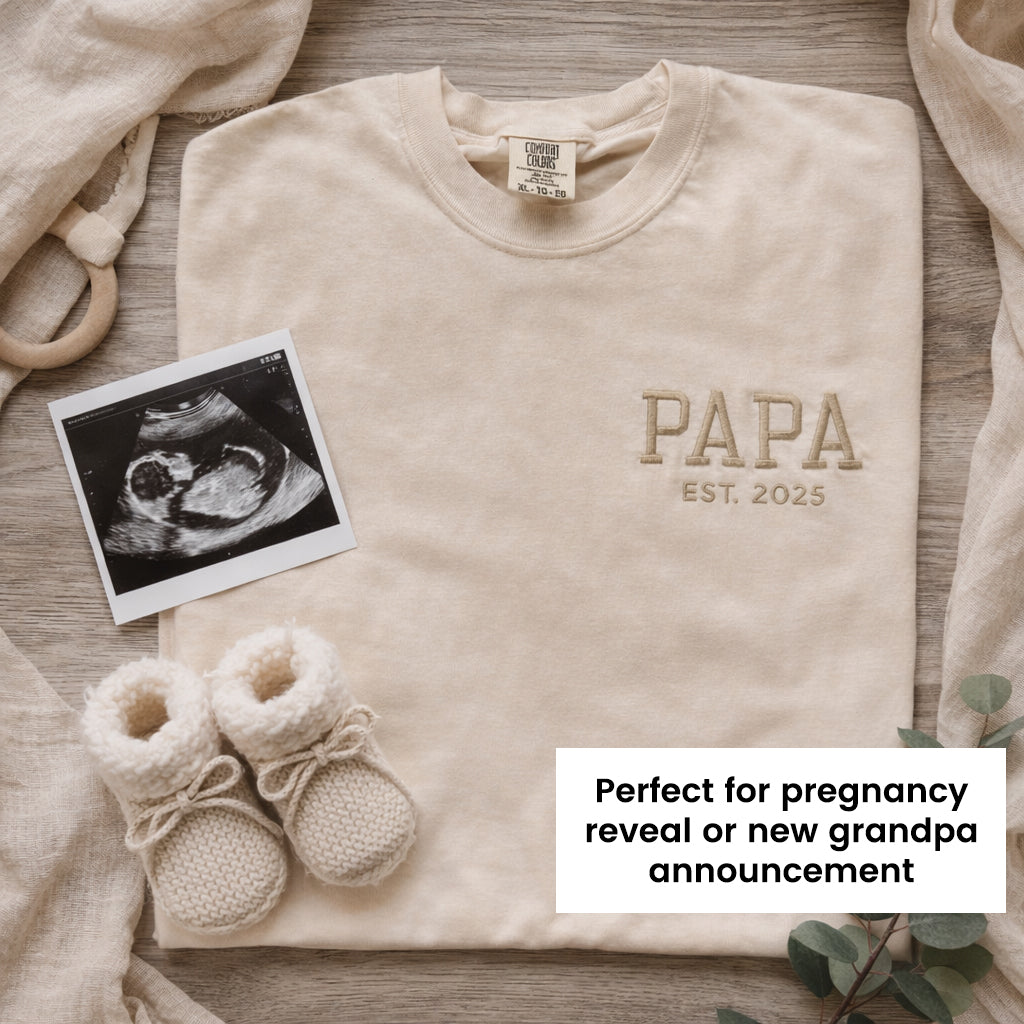 Personalized Dad or Grandpa Shirt | Custom EST Year Tee