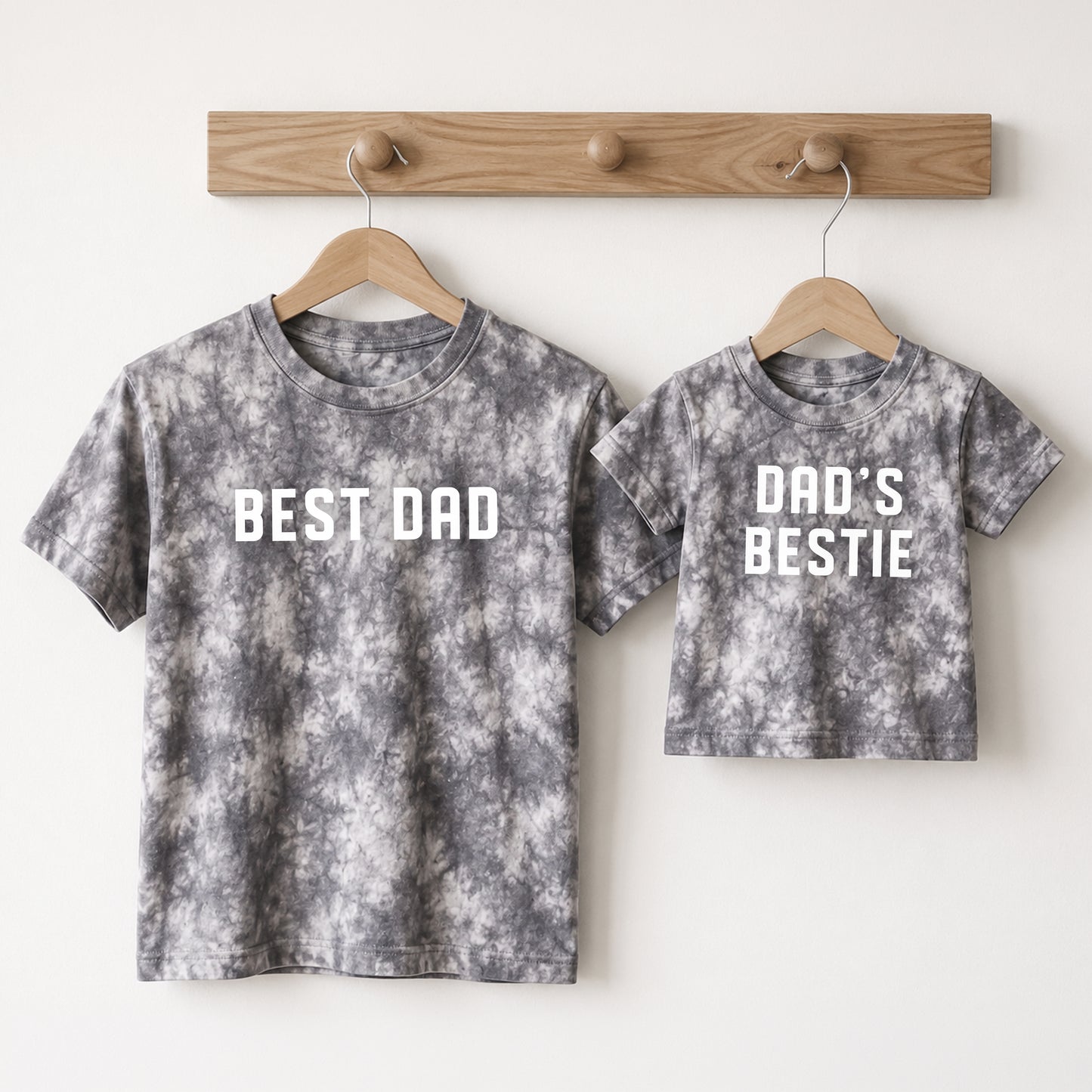 Best Dad & Dad's Bestie Tie Dye Matching Set | Dad and Me Matching Shirts