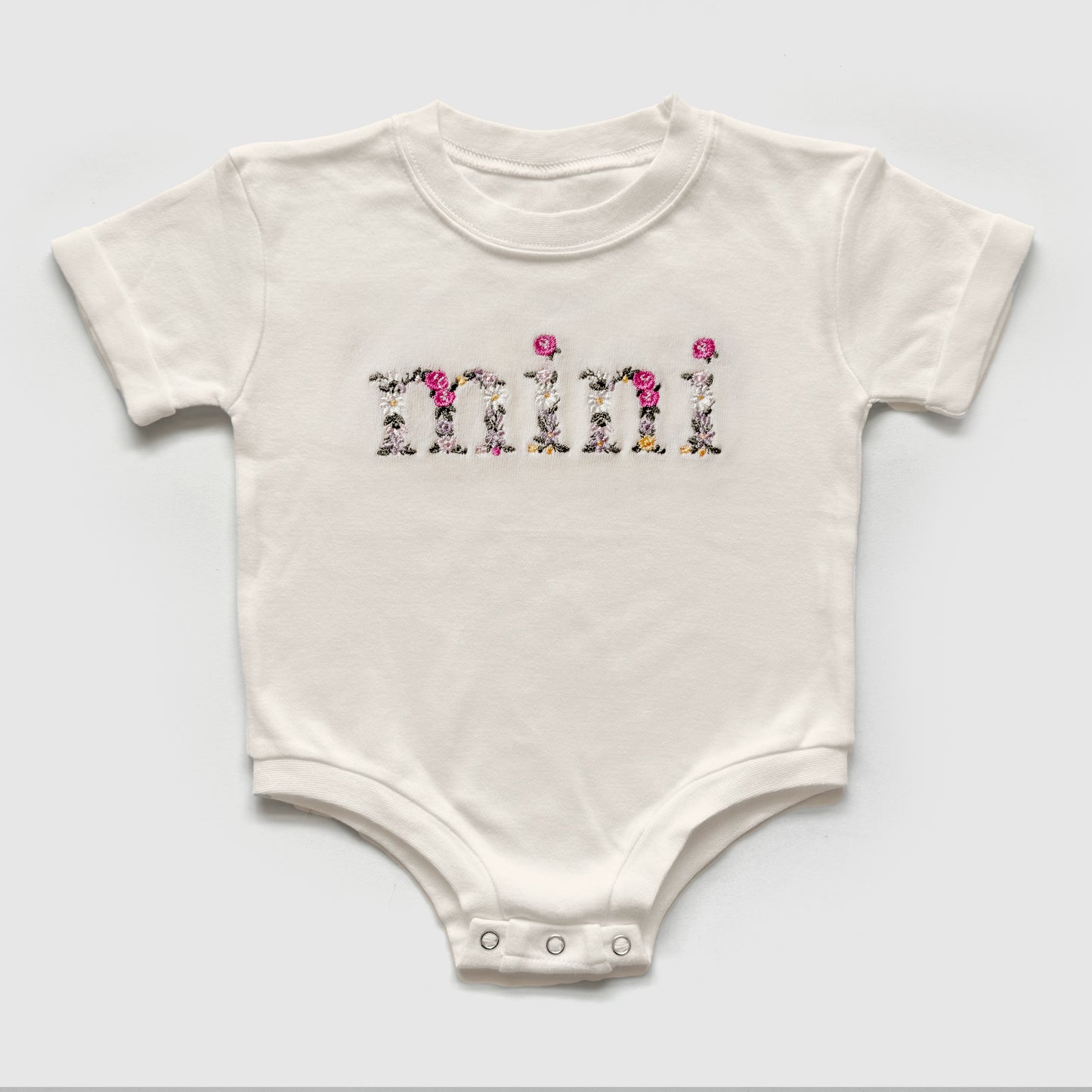 Floral Mama & Mini Matching Shirts | Embroidered Mommy and Me Outfit