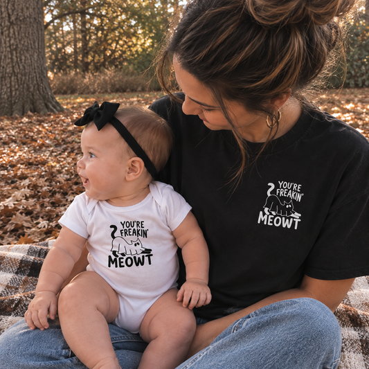 You're Freakin' Meowt Matching Halloween Shirts | Funny Cat Halloween Family Tees