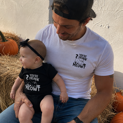 You're Freakin' Meowt Matching Halloween Shirts | Funny Cat Halloween Family Tees