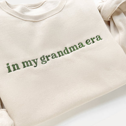 Personalized "In My Grandma Era" Sweatshirt