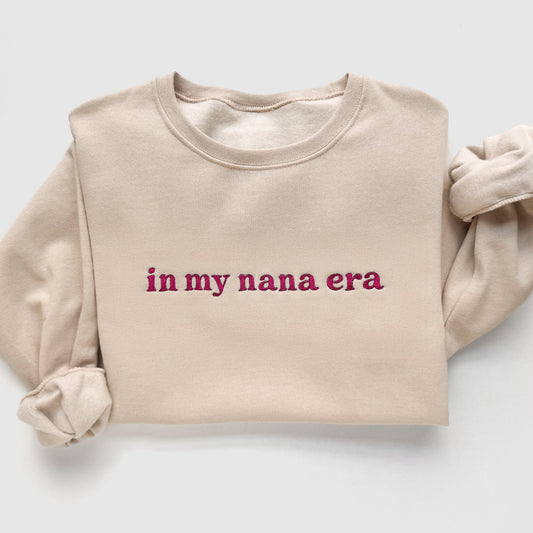 Personalized "In My Grandma Era" Sweatshirt