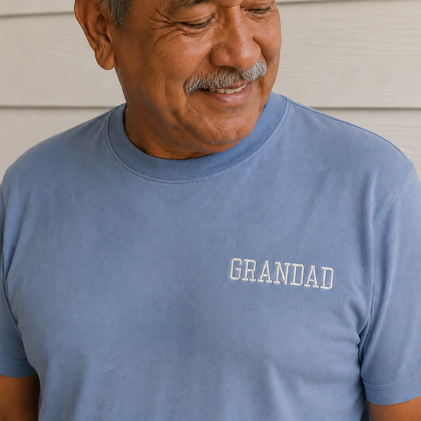 Personalized Grandpa & Buddy Matching Shirts | Embroidered Grandpa & Grandchild Set