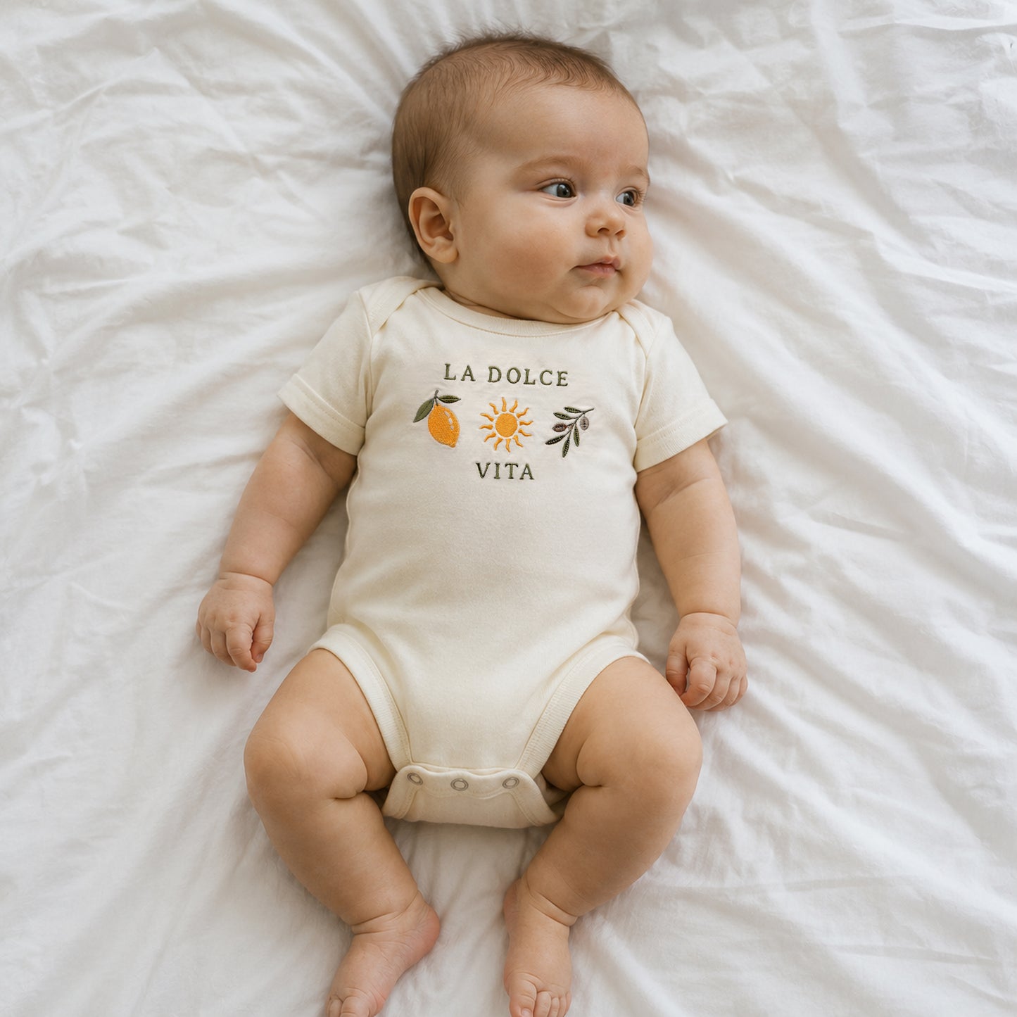 La Dolce Vita Embroidered Shirt | Matching Family Collection
