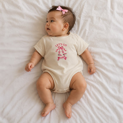 Let's Go Girls Embroidered Shirt | Matching Family Collection