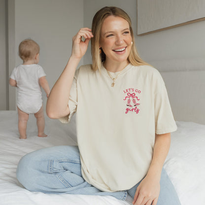 Let's Go Girls Embroidered Shirt | Matching Family Collection