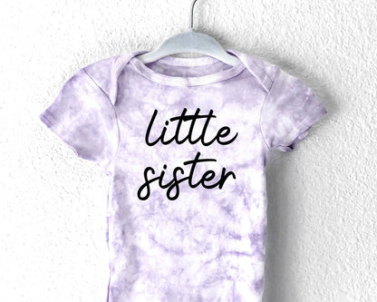 matching tie dye t-shirts siblings little sister little brother big sister big brother newborn baby shower new baby gift big sister shirt family matching