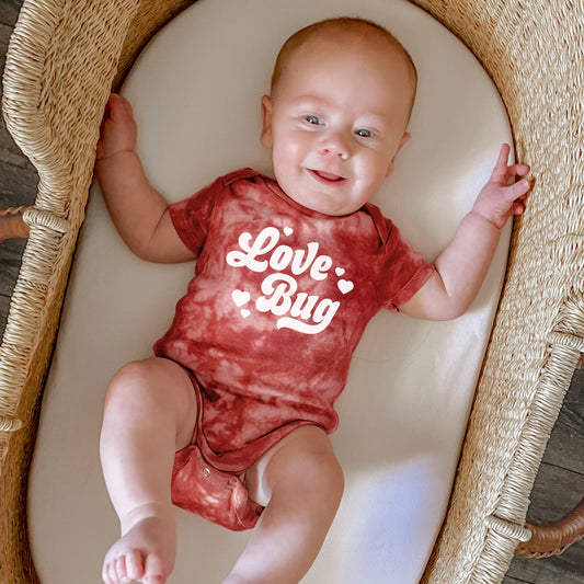Love Bug Tie Dye Baby and Toddler Outfits