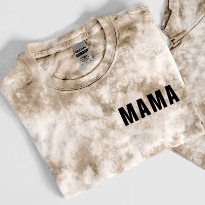 Tie Dye Matching Mama and Mini Shirts for Moms, Babies and Toddlers