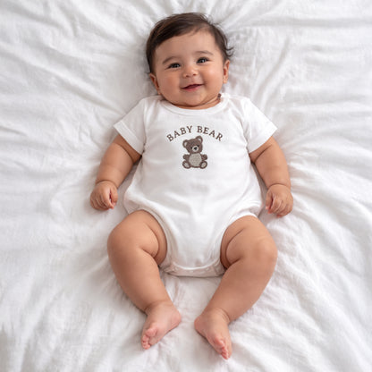 Mama Bear & Baby Bear Matching Set | Embroidered Mom and Baby Outfit