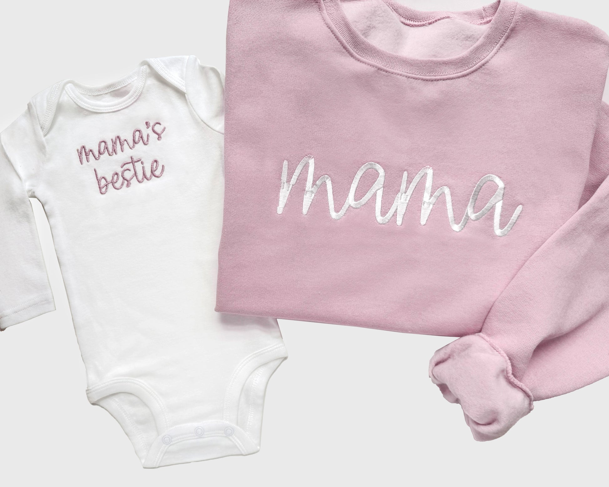 mother daughter matching sweatshirts mommy and me pink sweatshirts mama's bestie